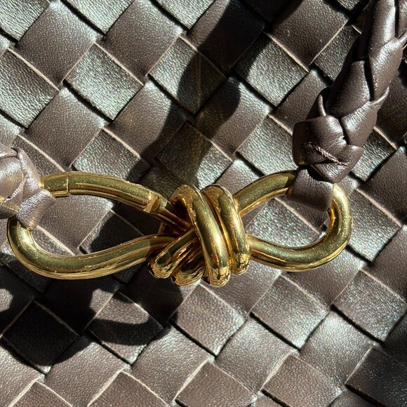 Bottega Veneta Andiamo Bag in Medium size (Brown) - Picture 12 of 12